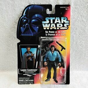 Sealed 1995 Star Wars The Power of the Force Lando Calrissian Action Figure!!